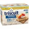 New 💯 Snacks & Granola Bars Triscuit Crackers Original With Sea Salt 8.5oz Boxes 4CT 😉