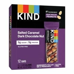 Top 10 ✔️ Snack Bars KIND Bar, Salted Caramel & Dark Chocolate, 1.4 Oz., 12/Box (PHW26961) 🌟 -Granola Bars Online Shop unnamed file 1015