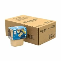 Best deal ⌛ GERBER 2nd Foods Banana Baby Food, 4 Oz, 2-Packs, 8 Count (307-00055) 😍