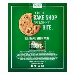 Buy 🛒 Tates Bake Shop Snacks & Granola Bars Tate's Bake Shop Chocolate Chip Cookies 21oz 😀 -Granola Bars Online Shop unnamed file 1036