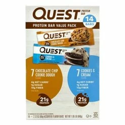 Promo 🛒 Snack Bars Quest Protein Bar Variety Value Pack, 14 Count (220-00966) 💯