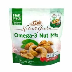 Outlet ✔️ Dried Fruit, Nuts & Trail Mix Nature's Garden Omega-3 Nut Mix, 1.2 Oz., 7 Count/Pack, 6/Pack (07028) 🤩