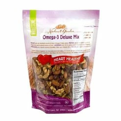 Flash Sale 😍 Dried Fruit, Nuts & Trail Mix Nature's Garden Omega-3 Deluxe Mix, 26 Oz. (6212) 😉 -Granola Bars Online Shop unnamed file 1170