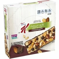 Best Sale 👏 Snack Bars Special K Nourish Chewy Nut Bars Chocolate Almond, 1.16 Oz, 5 Count ✔️