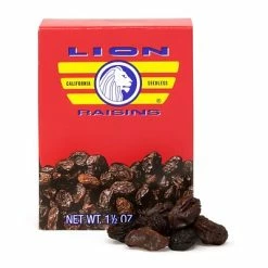 Cheapest 👍 Dried Fruit, Nuts & Trail Mix Lion California Seedless Raisins, 1.5 Oz, 36/Pack (308-01001) ❤️ -Granola Bars Online Shop unnamed file 1195