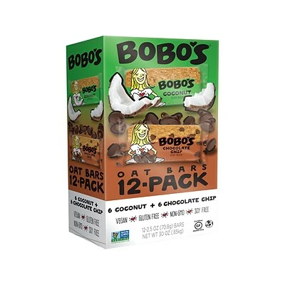 Discount ๐งจ Snack Bars Bobo's Oat Bars, Coconut/Chocolate Chip, 2.5 Oz., 12/Carton (516) โค๏ธ 3 Discount ๐งจ Snack Bars Bobo's Oat Bars, Coconut/Chocolate Chip, 2.5 Oz., 12/Carton (516) โค๏ธ