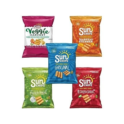 Best deal ❤️ Sunchips Chips, Variety, 1.5 Oz., 30/Carton (295-00009) 🌟 3 Best deal ❤️ Sunchips Chips, Variety, 1.5 Oz., 30/Carton (295-00009) 🌟