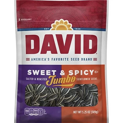 Cheap π₯ Dried Fruit, Nuts & Trail Mix David Jumbo Seeds Sweet And Spicy, 5.25 Oz, 12 Count 𧨠3 Cheap π₯ Dried Fruit, Nuts & Trail Mix David Jumbo Seeds Sweet And Spicy, 5.25 Oz, 12 Count π§¨