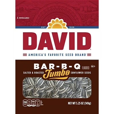 Best Pirce 🛒 Dried Fruit, Nuts & Trail Mix David® Sunflower Seeds BBQ Flavor, 5.25 Oz. Bags, 12 Bags/Box 👍 3 Best Pirce 🛒 Dried Fruit, Nuts & Trail Mix David® Sunflower Seeds BBQ Flavor, 5.25 Oz. Bags, 12 Bags/Box 👍