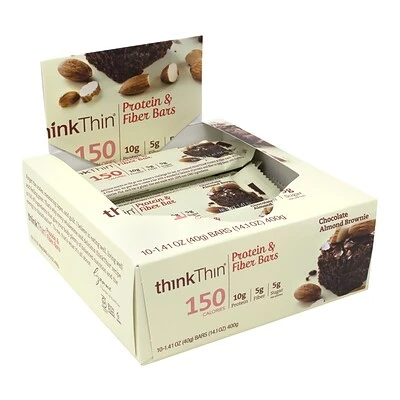 Cheapest โ Snack Bars ThinkThin Protein Bars, Almond Brownie, 1.41 Oz, 10/Pack (307-00117) ๐งจ 3 Cheapest โ Snack Bars ThinkThin Protein Bars, Almond Brownie, 1.41 Oz, 10/Pack (307-00117) ๐งจ