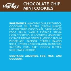 Hot Sale ⌛ HighKey Chocolate Chip Cookies, 2 Oz., 6 Ct ( 600-00270) 👏 -Granola Bars Online Shop unnamed file 1350