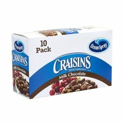 Coupon 🎉 Dried Fruit, Nuts & Trail Mix Ocean Spray Craisins, Milk Chocolate, 2 Oz., 10/Pack (307-00073) 👍