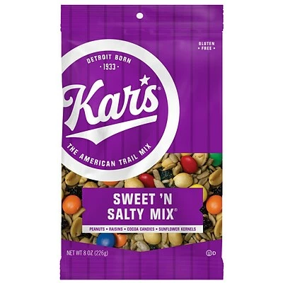 Best deal 🎉 Kar's Dried Fruit, Nuts & Trail Mix Kars Fresh Harvest Sweet N Salty Mix Travel Pack, 9 Oz., 12/Ct ✨ 3 Best deal 🎉 Kar's Dried Fruit, Nuts & Trail Mix Kars Fresh Harvest Sweet N Salty Mix Travel Pack, 9 Oz., 12/Ct ✨