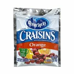 Best reviews of 🥰 Dried Fruit, Nuts & Trail Mix OCEAN SPRAY Craisins Orange Flavored Dried Cranberries, 1.16 Oz, 200/Pack 🌟