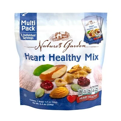 Brand new ✔️ Snacks Nature's Garden Healthy Heart Mix, 1.2 Oz., 7 Count, 6 Pack (7027) ⌛ 3 Brand new ✔️ Snacks Nature's Garden Healthy Heart Mix, 1.2 Oz., 7 Count, 6 Pack (7027) ⌛