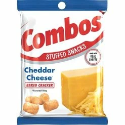 Best deal 💯 Crackers Combos Baked Cracker Snacks, Cheddar Cheese, 6.3 Oz., 12/Carton (MMM42007) 👏