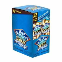 Coupon ⭐ Dried Fruit, Nuts & Trail Mix Blue Diamond Bold Salt N' Vinegar Almonds, 1.5 Oz., 12/Pack (209-02632) 🔔