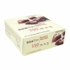 Best Sale 🎉 Snack Bars ThinkThin Protein Bar, Salted Caramel, 1.41 Oz, 10/Pack (307-00112) ✔️ -Granola Bars Online Shop unnamed file 1467