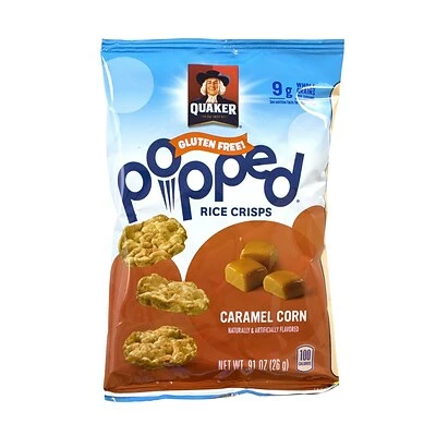Buy π₯ Snacks Quaker Popped Rice Crisps Caramel Corn, .67 Oz, 60 Count π 3 Buy π₯ Snacks Quaker Popped Rice Crisps Caramel Corn, .67 Oz, 60 Count π