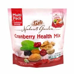 Best reviews of ❤️ Snacks Nature's Garden Cranberry Health Mix, 1.2 Oz., 7 Count, 6 Pack (294-00005) ⭐