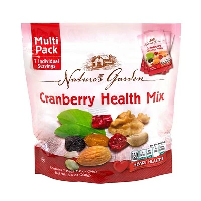 Best reviews of ❤️ Snacks Nature's Garden Cranberry Health Mix, 1.2 Oz., 7 Count, 6 Pack (294-00005) ⭐ 3 Best reviews of ❤️ Snacks Nature's Garden Cranberry Health Mix, 1.2 Oz., 7 Count, 6 Pack (294-00005) ⭐