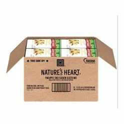 Outlet 🛒 Snacks & Granola Bars Nature's Heart Pineapple Chili Cashew Glazed Mix, 1.5 Oz., 32/Carton (12456682) ✔️