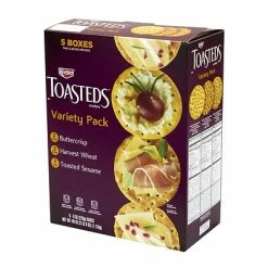 Deals 🌟 Crackers Keebler Toasteds Party Pack Cracker Assortment, 40 Oz. (900-00116) ✨ -Granola Bars Online Shop unnamed file 1551