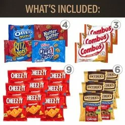 Best Pirce 🌟 Snacks Break Box Big Party Snack Mix, Assorted, 75/Pack (700-S0026) 🛒 -Granola Bars Online Shop unnamed file 1566