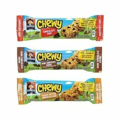 Best Pirce 🔥 Snack Bars Quaker Chewy Bars, Variety, 0.84 Oz., 60/Box (220-00434) 🎁