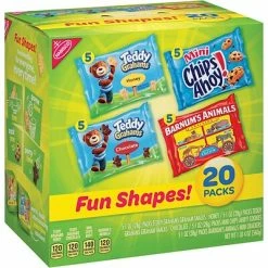 New 🥰 Cookies Nabisco Fun Shapes Snack Multi-Pack, 20/CT 😍