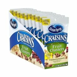 Hot Sale 😉 Dried Fruit, Nuts & Trail Mix Ocean Spray Craisins Fruit Clusters, Cranberry Granola, 2 Oz., 10/Pack (307-00075) 🎁 -Granola Bars Online Shop unnamed file 1631