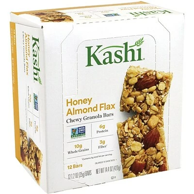 Budget ⌛ Snack Bars Kashi Honey Almond Flax Chewy Granola Bars, 12 Count, 2 Pack (295-00065) 😍 4 Budget ⌛ Snack Bars Kashi Honey Almond Flax Chewy Granola Bars, 12 Count, 2 Pack (295-00065) 😍 - Image 2