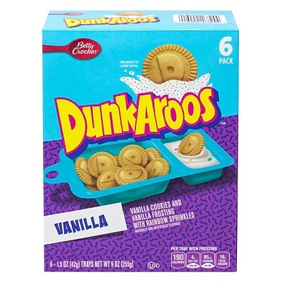 Discount ๐ Snacks & Granola Bars Betty Crocker Dunkaroos Vanilla Cookies And Frosting 1.5oz 5CT โจ 3 Discount ๐ Snacks & Granola Bars Betty Crocker Dunkaroos Vanilla Cookies And Frosting 1.5oz 5CT โจ