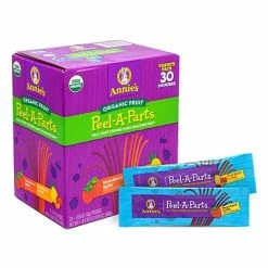 Flash Sale 👏 Snacks & Granola Bars Annie's Organic Fruit Peel-A-Parts Fruit Strings Variety Pack 30CT 🧨 -Granola Bars Online Shop unnamed file 1670