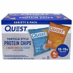 New 👏 Quest Tortilla Style Protein Chips, Variety Pack, 1.1 Oz., 6/Box (220-01145) 🤩 -Granola Bars Online Shop unnamed file 1686
