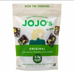 Brand new 👏 Snacks & Granola Bars JoJo's Original Dark Chcoolate Bites 10oz 🥰