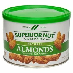 Deals 🧨 SUPERIOR NUT COMPANY Dried Fruit, Nuts & Trail Mix Superior Nut Whole Natural Almonds, 7.5 Oz, 12 Count 😍 -Granola Bars Online Shop unnamed file 1709