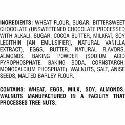 Discount ⭐ Nonni's Individually Wrapped Cioccolati Italian Cookies, 1.34oz Value Pack Pack Of 25 In A 33.25oz Tub 🌟 -Granola Bars Online Shop unnamed file 1728