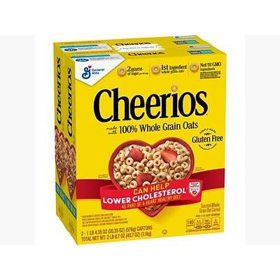 Coupon ๐ Breakfast & Cereal Cheerios Cereal, Whole Grains Oats, 20.35 Oz., 2/Carton (43509) ๐ฏ 3 Coupon ๐ Breakfast & Cereal Cheerios Cereal, Whole Grains Oats, 20.35 Oz., 2/Carton (43509) ๐ฏ