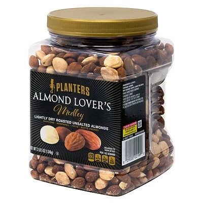 Deals π€© Snacks & Granola Bars Planters Almond Lover's Medley Dry Roasted Unsalted Almonds 37oz β 4 Deals π€© Snacks & Granola Bars Planters Almond Lover's Medley Dry Roasted Unsalted Almonds 37oz β - Image 2