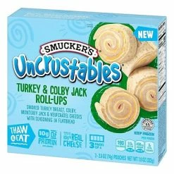 Promo 🔥 Frozen Foods Smuckers Uncrustables Turkey & Colby Jack Roll-Up Pouch, 2.6 Oz., 3/Box, 5 Boxes/Pack (307-00329) ⌛ -Granola Bars Online Shop unnamed file 1808