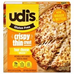 Deals 🎉 Frozen Foods Udi's Gluten Free Four Cheese Pizza, 3/Pack (603-00006) ✔️ -Granola Bars Online Shop unnamed file 1844