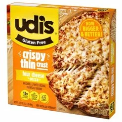 Deals 🎉 Frozen Foods Udi's Gluten Free Four Cheese Pizza, 3/Pack (603-00006) ✔️ -Granola Bars Online Shop unnamed file 1846