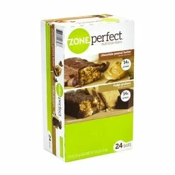Flash Sale 🧨 Snack Bars ZonePerfect Nutrition Bars, Chocolate Peanut Butter & Fudge Graham, 1.58 Oz., 24/Pack (220-00818) ✨