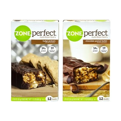 Flash Sale ๐งจ Snack Bars ZonePerfect Nutrition Bars, Chocolate Peanut Butter & Fudge Graham, 1.58 Oz., 24/Pack (220-00818) โจ 4 Flash Sale ๐งจ Snack Bars ZonePerfect Nutrition Bars, Chocolate Peanut Butter & Fudge Graham, 1.58 Oz., 24/Pack (220-00818) โจ - Image 2