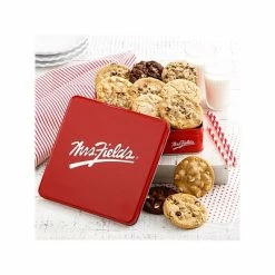 Cheapest ❤️ Snacks & Granola Bars Mrs. Fields Cookie Classic Tin, Assorted Flavors (ST17EV10022) 😀