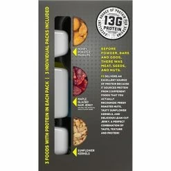 Promo ⭐ Snacks P3 Honey Roasted Peanuts, Maple Ham Jerky, And Sunflower Kernels, 3/Pack (GEN20358) 🔥 -Granola Bars Online Shop unnamed file 1904