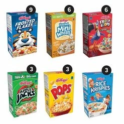 Hot Sale ⌛ Breakfast & Cereal Kellogg's Cereal, Variety, 30/Carton (KEE14747) ✔️ -Granola Bars Online Shop unnamed file 216