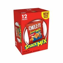 Promo 😍 Crackers Cheez-It Classic Snack Mix, Cheese, 0.75 Oz., 12/Box (2410011719) 🔥