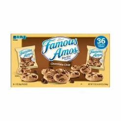 Promo 🥰 Famous Amos Cookies, Chocolate Chip, 2 Oz., 36/Carton (18495) 🎁 -Granola Bars Online Shop unnamed file 228
